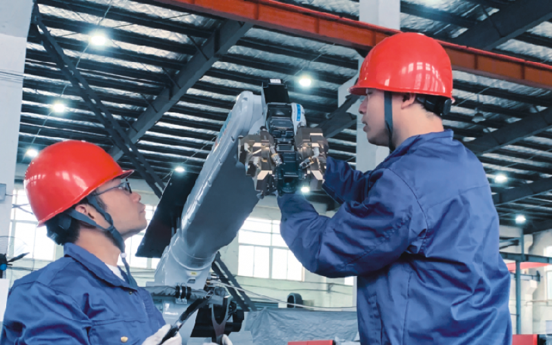 浙江雷諾爾以客戶為中心：成功安裝定制化機器人管線包，彰顯“客戶要求即行動指南”承諾